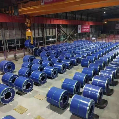 طوطی فولادی DX51D DX52D 1250mm 1200mm 1000mm 1500mm PPGI / PPGL همه رنگ های Ral اندازه سفارشی
